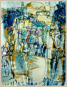 Inge Rasmussen. Beyzit. 150x120 cm.